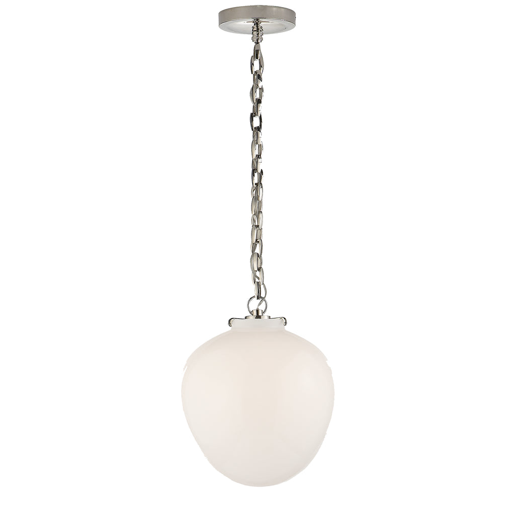 Visual Comfort Signature Canada - TOB 5226PN/G2-WG - One Light Pendant - Katie Acorn - Polished Nickel