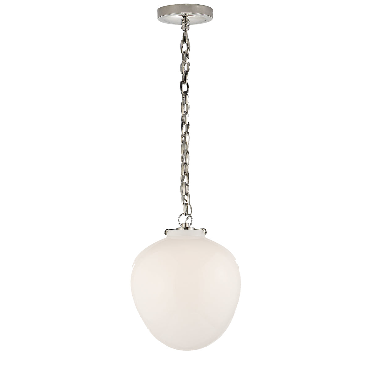 Visual Comfort Signature Canada - TOB 5226PN/G2-WG - One Light Pendant - Katie Acorn - Polished Nickel