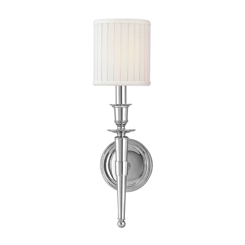 Hudson Valley Canada - 4901-PN - One Light Wall Sconce - Abington - Polished Nickel