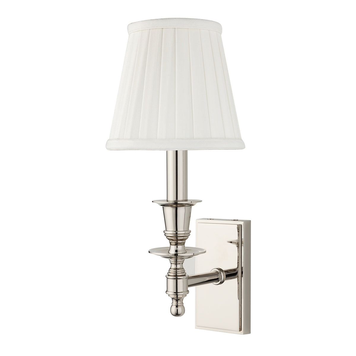 Hudson Valley Canada - 6801-PN - One Light Wall Sconce - Ludlow - Polished Nickel