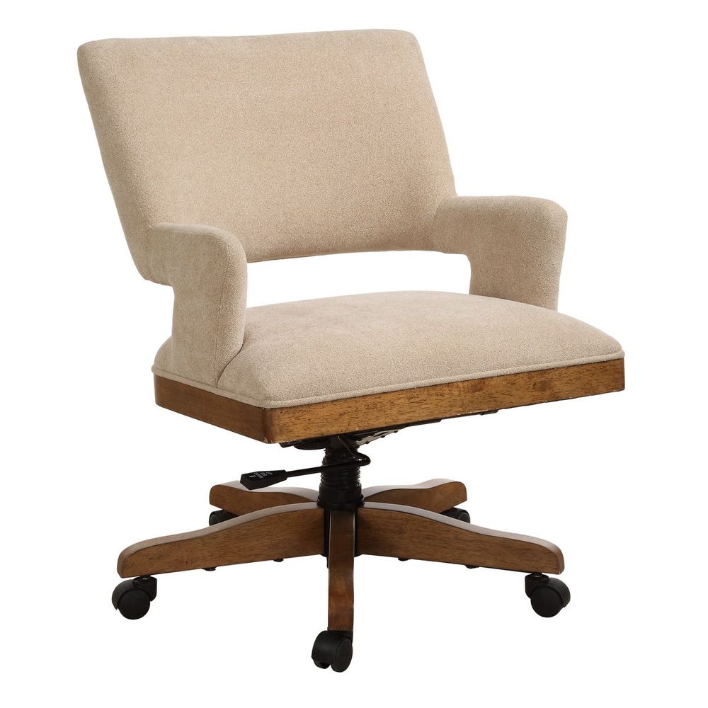 Pecan Desk Chair