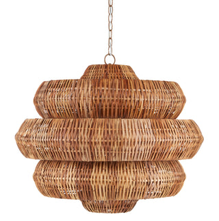 Antibes Rattan Chandelier