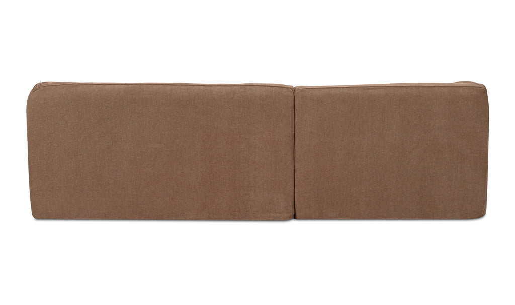 Isla Nook 2 Piece Modular Sectional Left Mocha