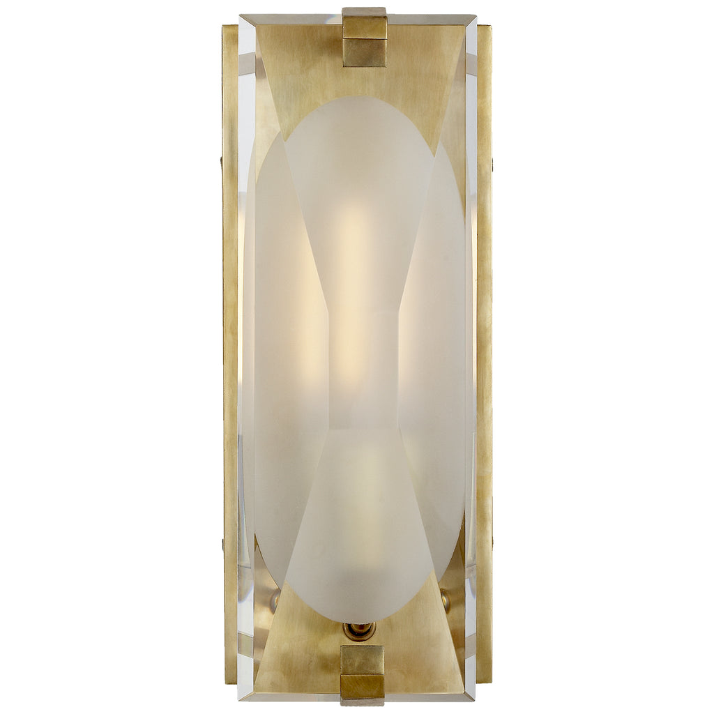 Visual Comfort Signature Canada - KS 2060SB-CG - One Light Bath Sconce - Castle Peak - Soft Brass