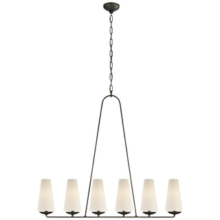 Visual Comfort Signature Canada - ARN 5201AI-L - Six Light Chandelier - Fontaine - Aged Iron