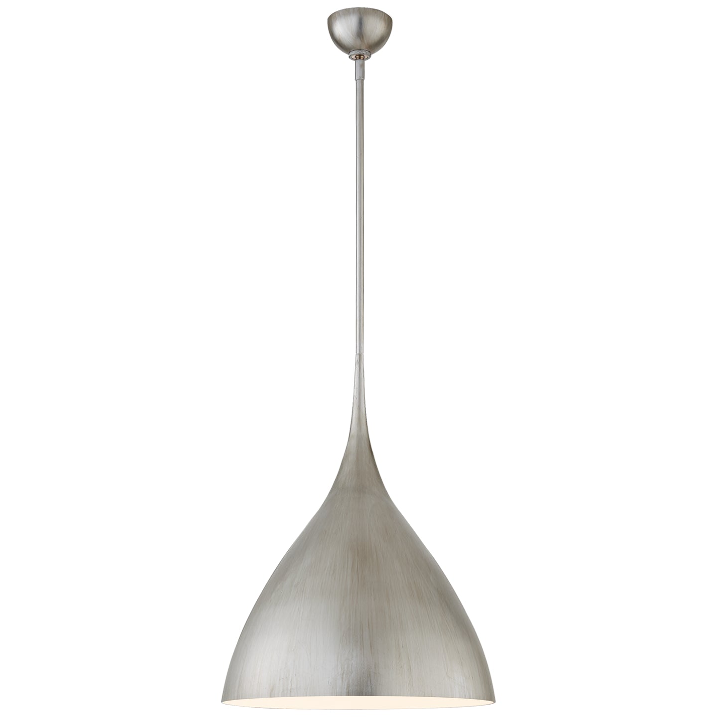 Visual Comfort Signature Canada - ARN 5351BSL - One Light Pendant - Agnes - Burnished Silver Leaf