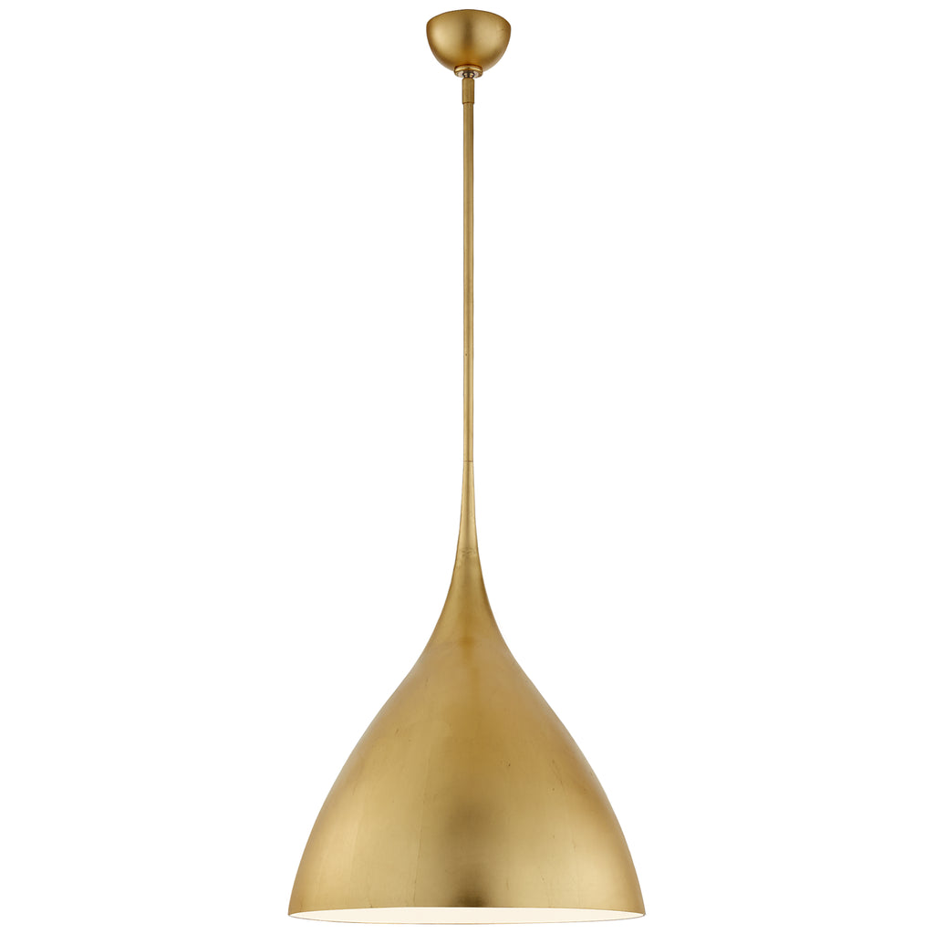 Visual Comfort Signature Canada - ARN 5351G - One Light Pendant - Agnes - Gild