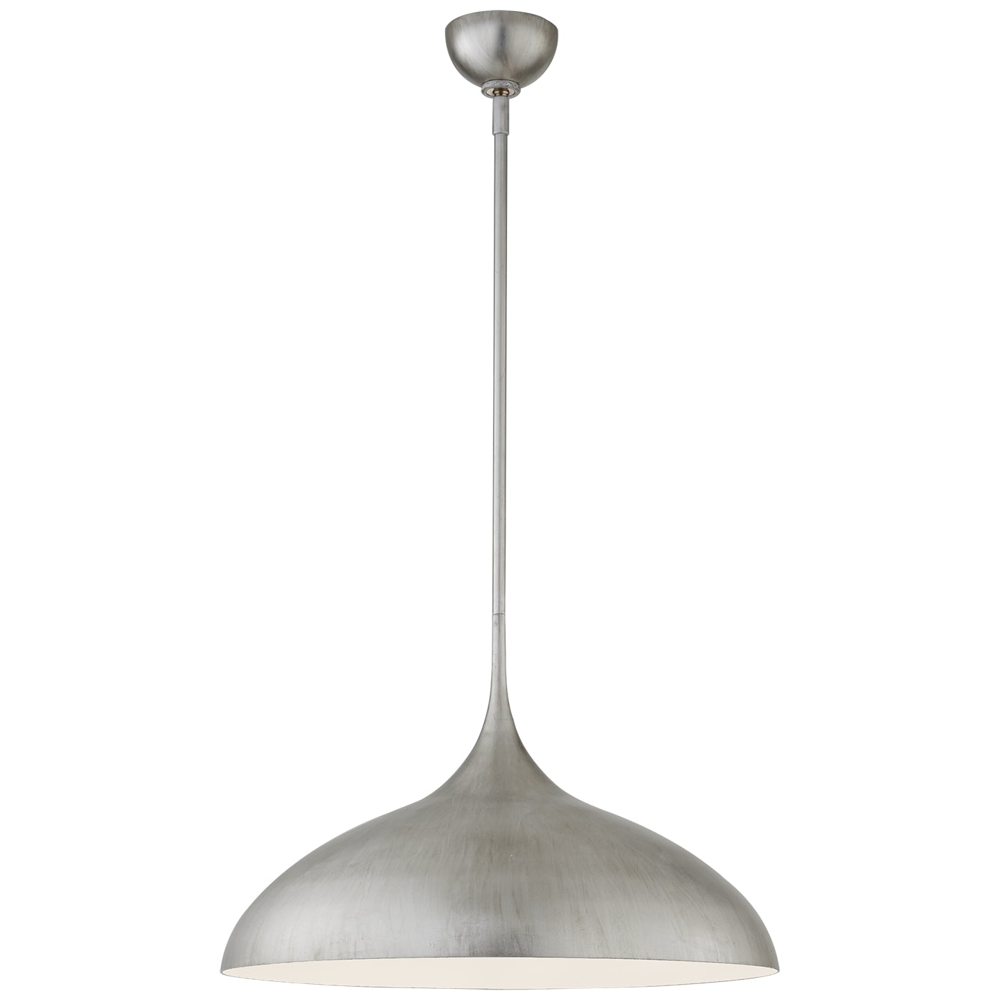 Visual Comfort Signature Canada - ARN 5352BSL - One Light Pendant - Agnes - Burnished Silver Leaf