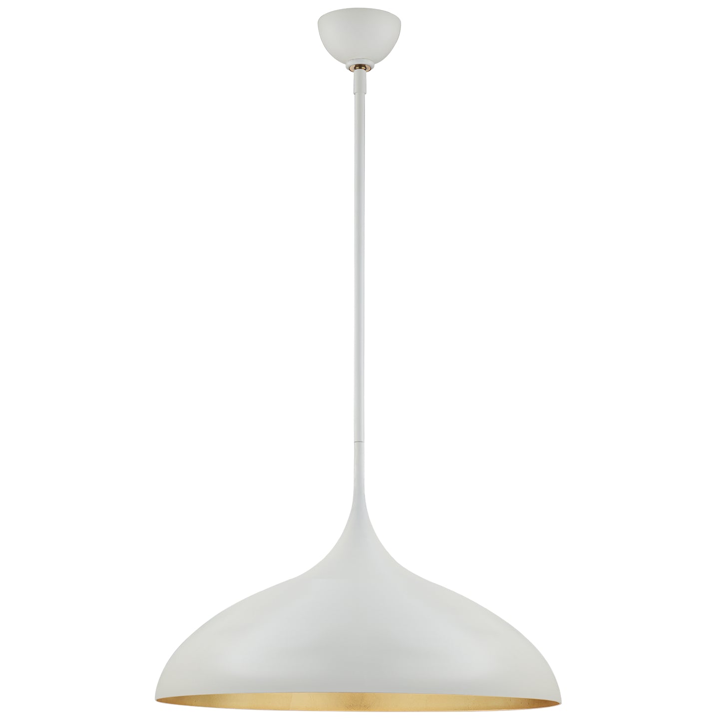 Visual Comfort Signature Canada - ARN 5352PW - One Light Pendant - Agnes - Plaster White