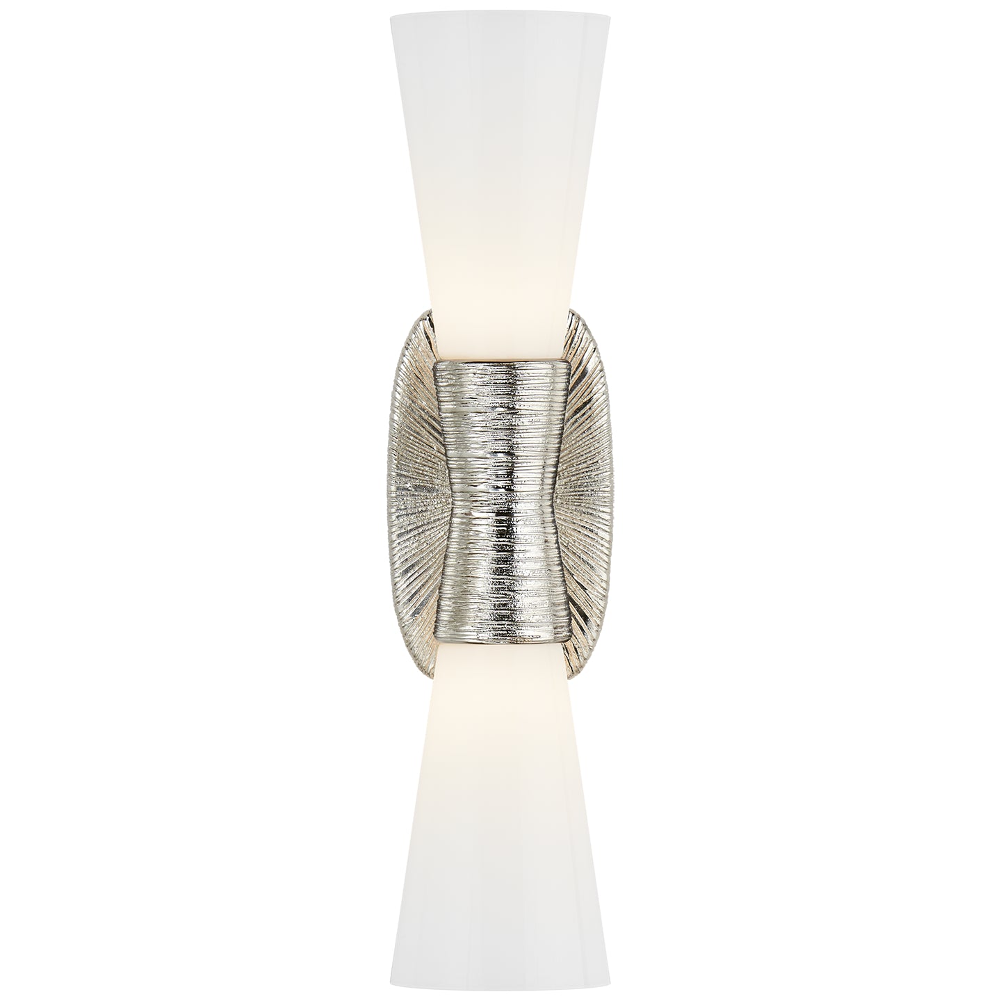 Visual Comfort Signature Canada - KW 2047PN-WG - Two Light Bath Sconce - Utopia - Polished Nickel