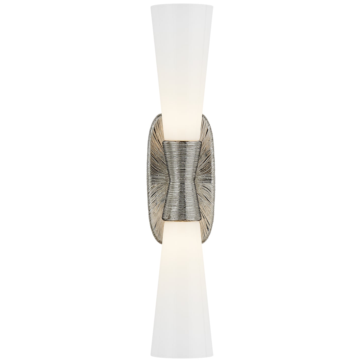 Visual Comfort Signature Canada - KW 2048PN-WG - Two Light Bath Sconce - Utopia - Polished Nickel