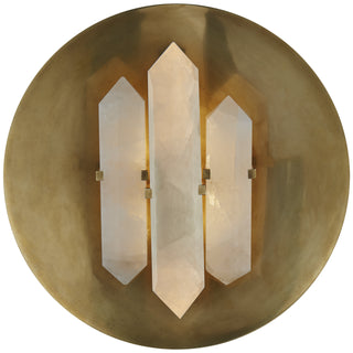 Visual Comfort Signature Canada - KW 2090AB/Q - Two Light Wall Sconce - Halcyon - Antique-Burnished Brass