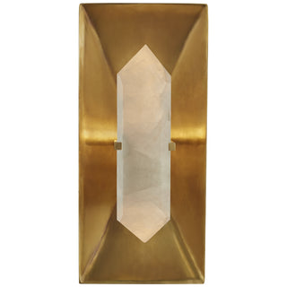 Visual Comfort Signature Canada - KW 2091AB/Q - One Light Wall Sconce - Halcyon - Antique-Burnished Brass