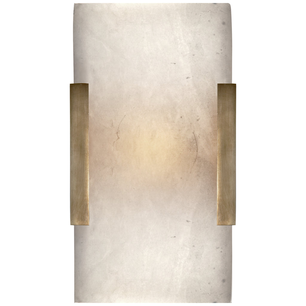 Visual Comfort Signature Canada - KW 2115AB-ALB - LED Bath Sconce - Covet - Antique-Burnished Brass