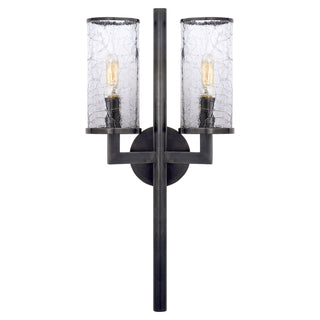 Visual Comfort Signature Canada - KW 2201BZ-CRG - Two Light Wall Sconce - Liaison - Bronze