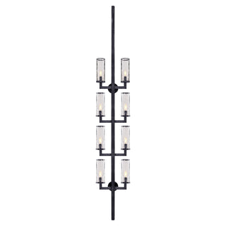 Visual Comfort Signature Canada - KW 2204BZ-CRG - Eight Light Wall Sconce - Liaison - Bronze