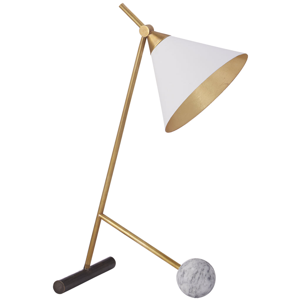 Visual Comfort Signature Canada - KW 3410BZ/AB - One Light Table Lamp - Cleo - Bronze with Antique-Burnished Brass