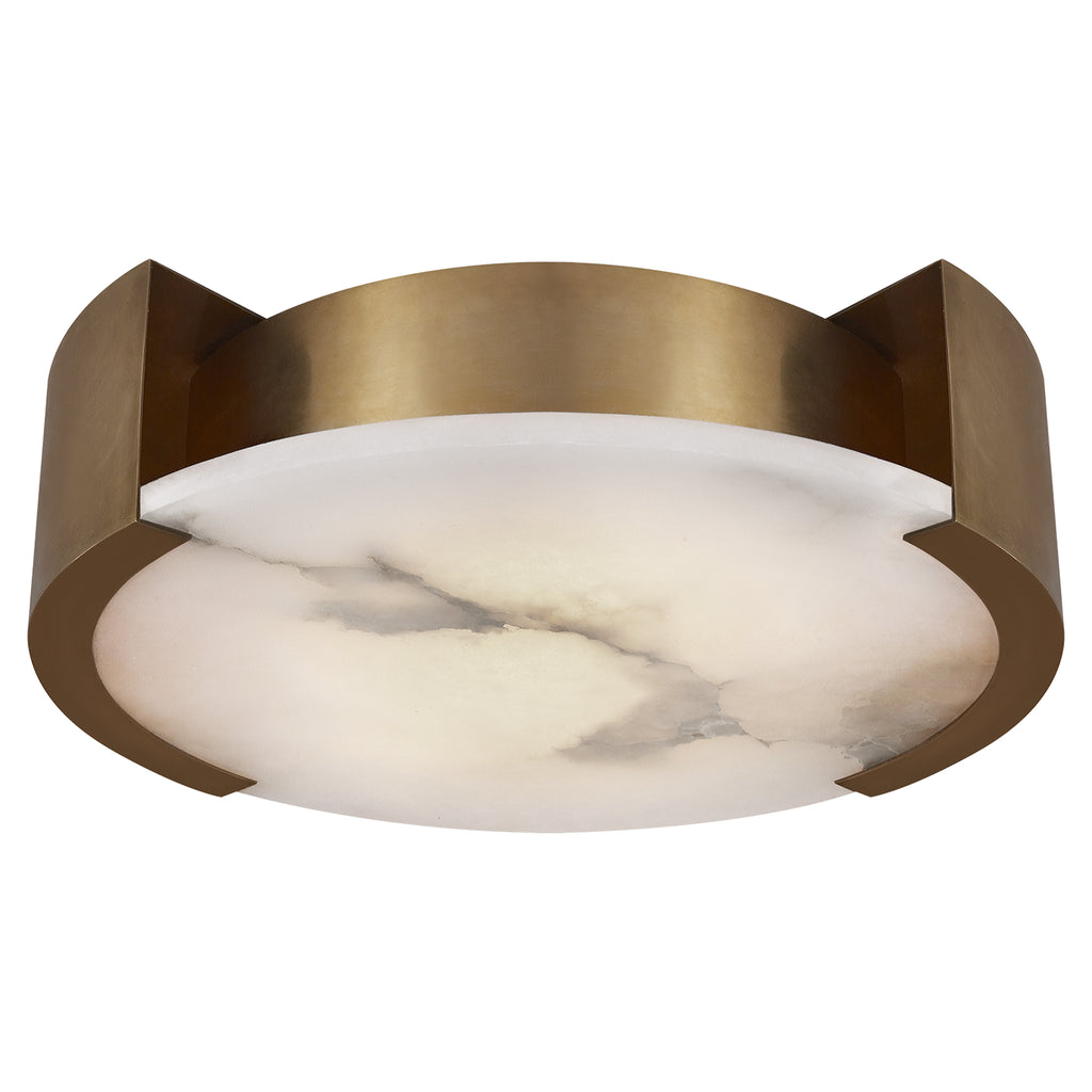 Visual Comfort Signature Canada - KW 4013AB - LED Flush Mount - Melange - Antique-Burnished Brass
