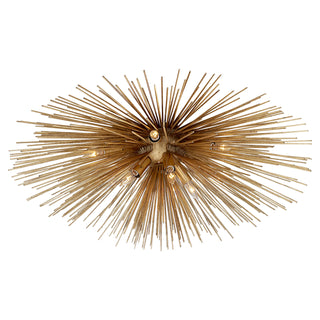 Visual Comfort Signature Canada - KW 4070G - Ten Light Flush Mount - Strada - Gild