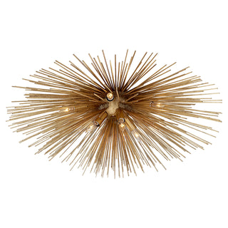 Visual Comfort Signature Canada - KW 4071G - Ten Light Flush Mount - Strada - Gild