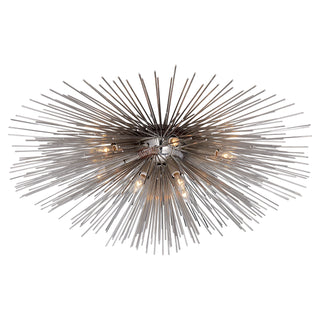 Visual Comfort Signature Canada - KW 4071PN - Ten Light Flush Mount - Strada - Polished Nickel