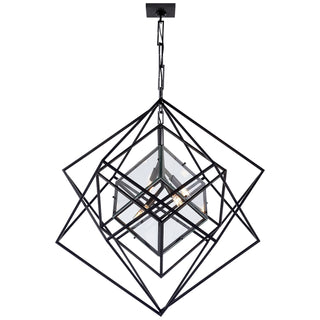 Cubist Four Light Chandelier