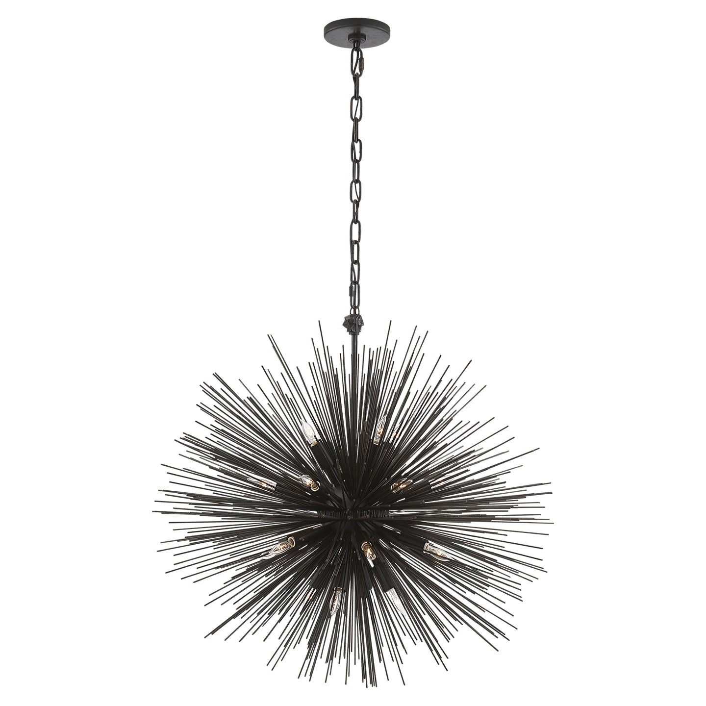 Visual Comfort Signature Canada - KW 5071AI - 20 Light Chandelier - Strada - Aged Iron