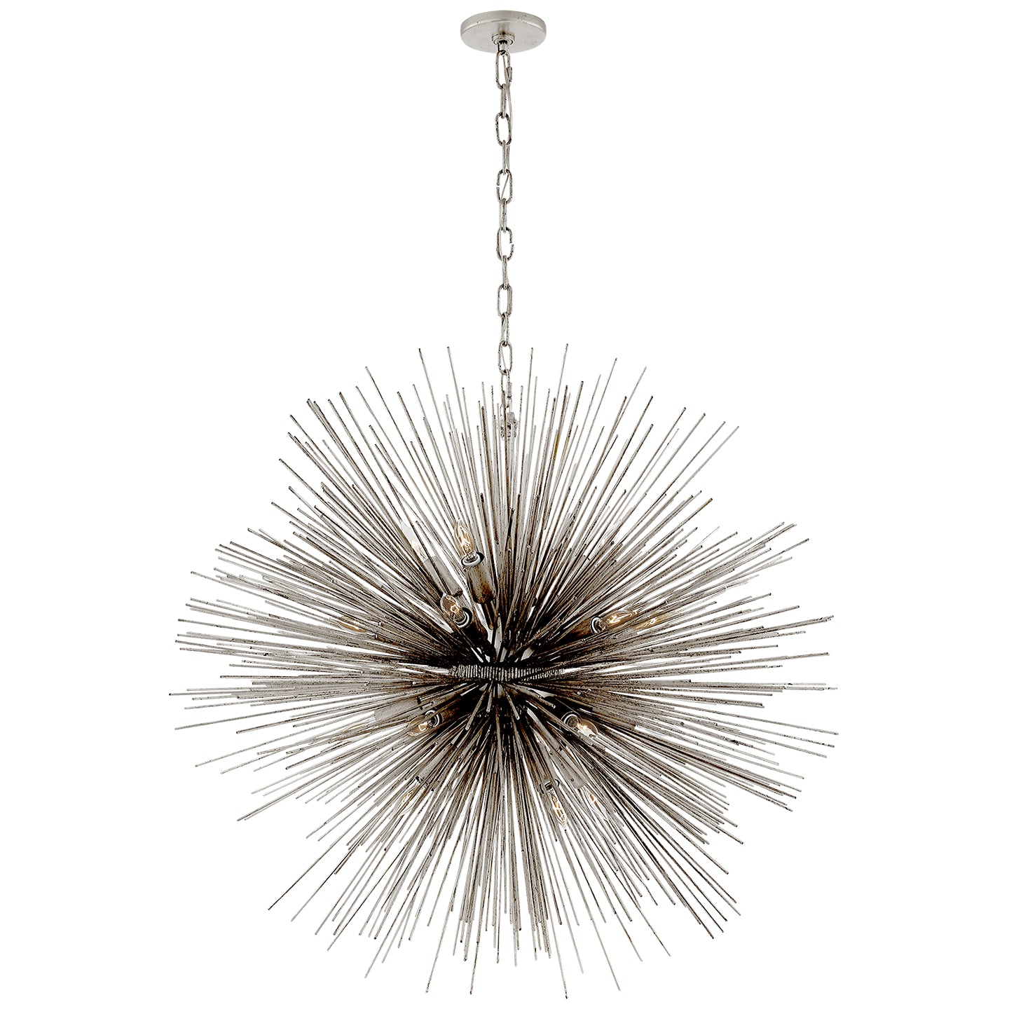 Visual Comfort Signature Canada - KW 5072BSL - 20 Light Chandelier - Strada - Burnished Silver Leaf