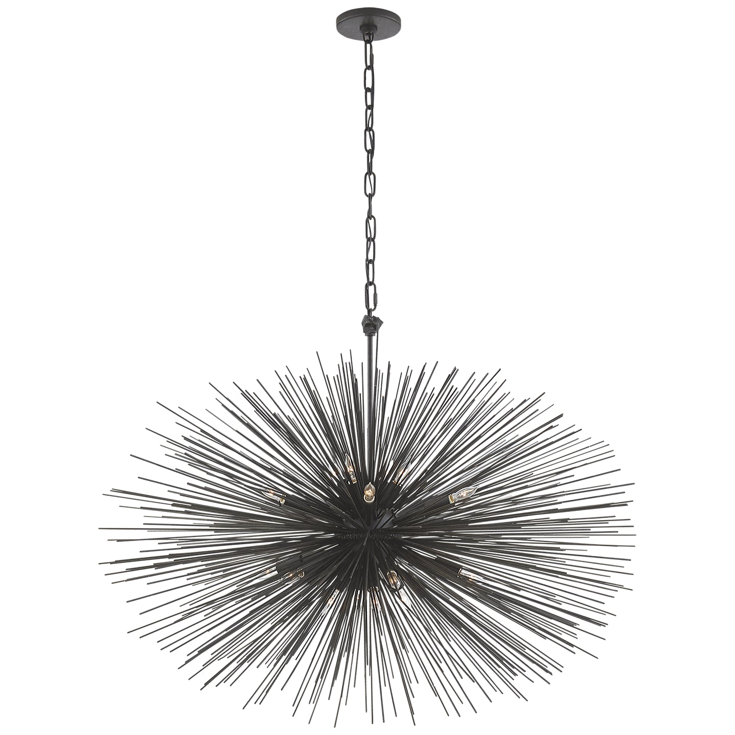 Visual Comfort Signature Canada - KW 5074AI - 20 Light Chandelier - Strada - Aged Iron