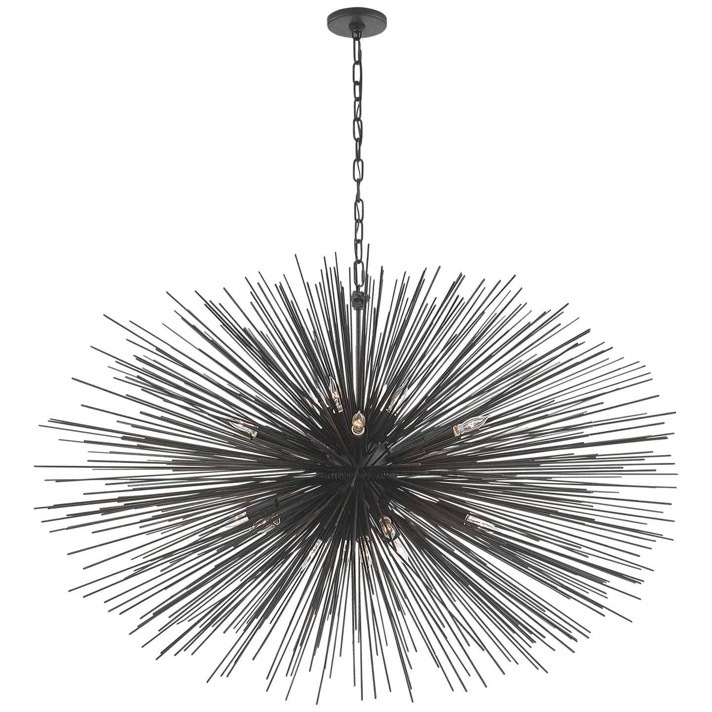 Visual Comfort Signature Canada - KW 5075AI - 20 Light Chandelier - Strada - Aged Iron