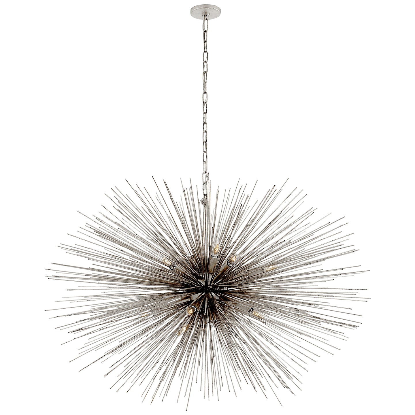 Visual Comfort Signature Canada - KW 5075BSL - 20 Light Chandelier - Strada - Burnished Silver Leaf