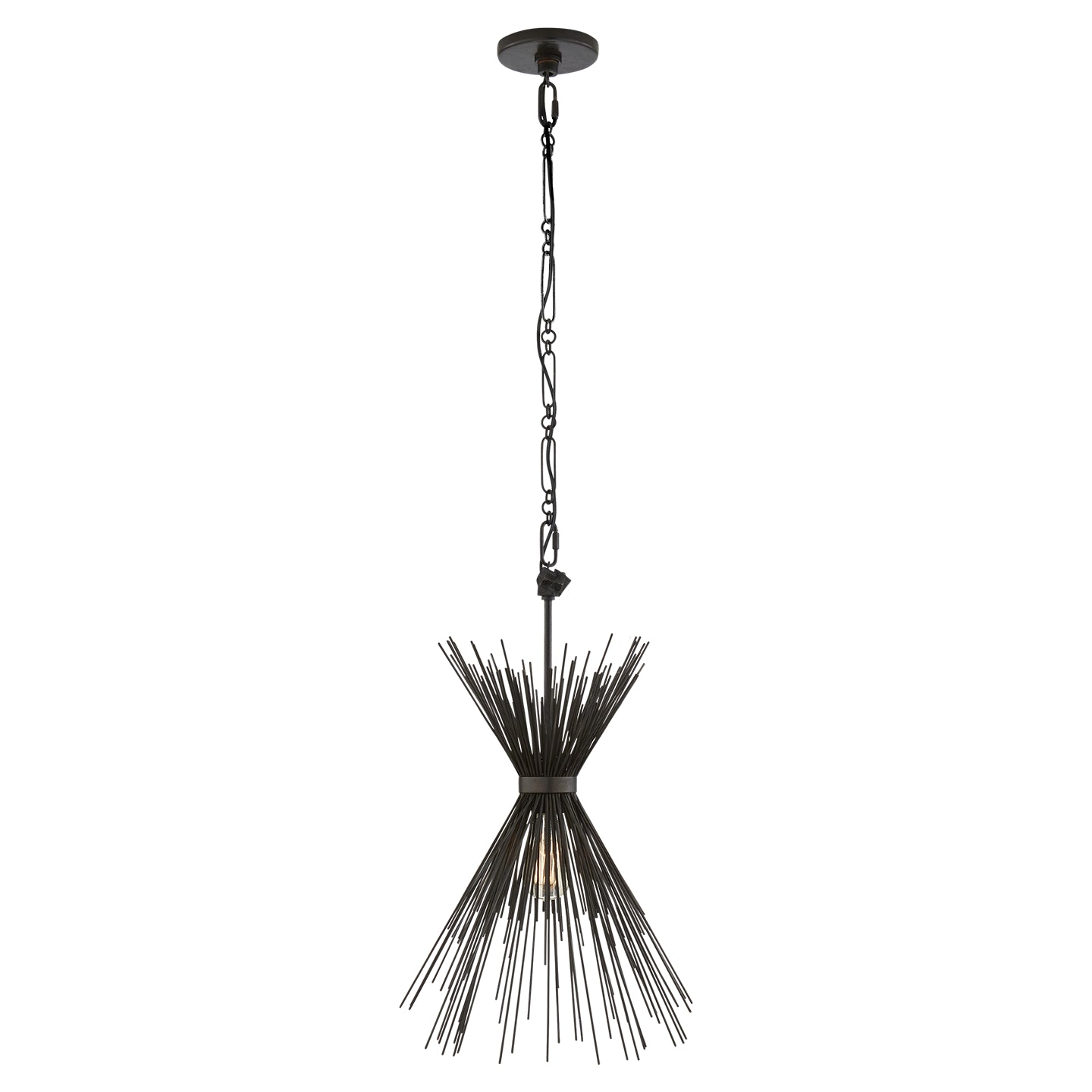 Visual Comfort Signature Canada - KW 5077AI - One Light Chandelier - Strada - Aged Iron
