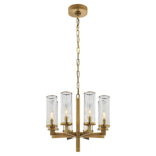 Visual Comfort Signature Canada - KW 5200AB-CRG - Eight Light Chandelier - Liaison - Antique-Burnished Brass