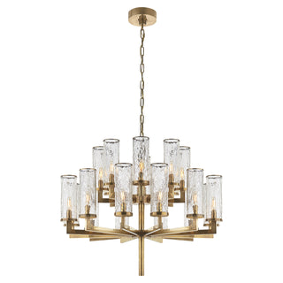 Visual Comfort Signature Canada - KW 5201AB-CRG - 20 Light Chandelier - Liaison - Antique-Burnished Brass