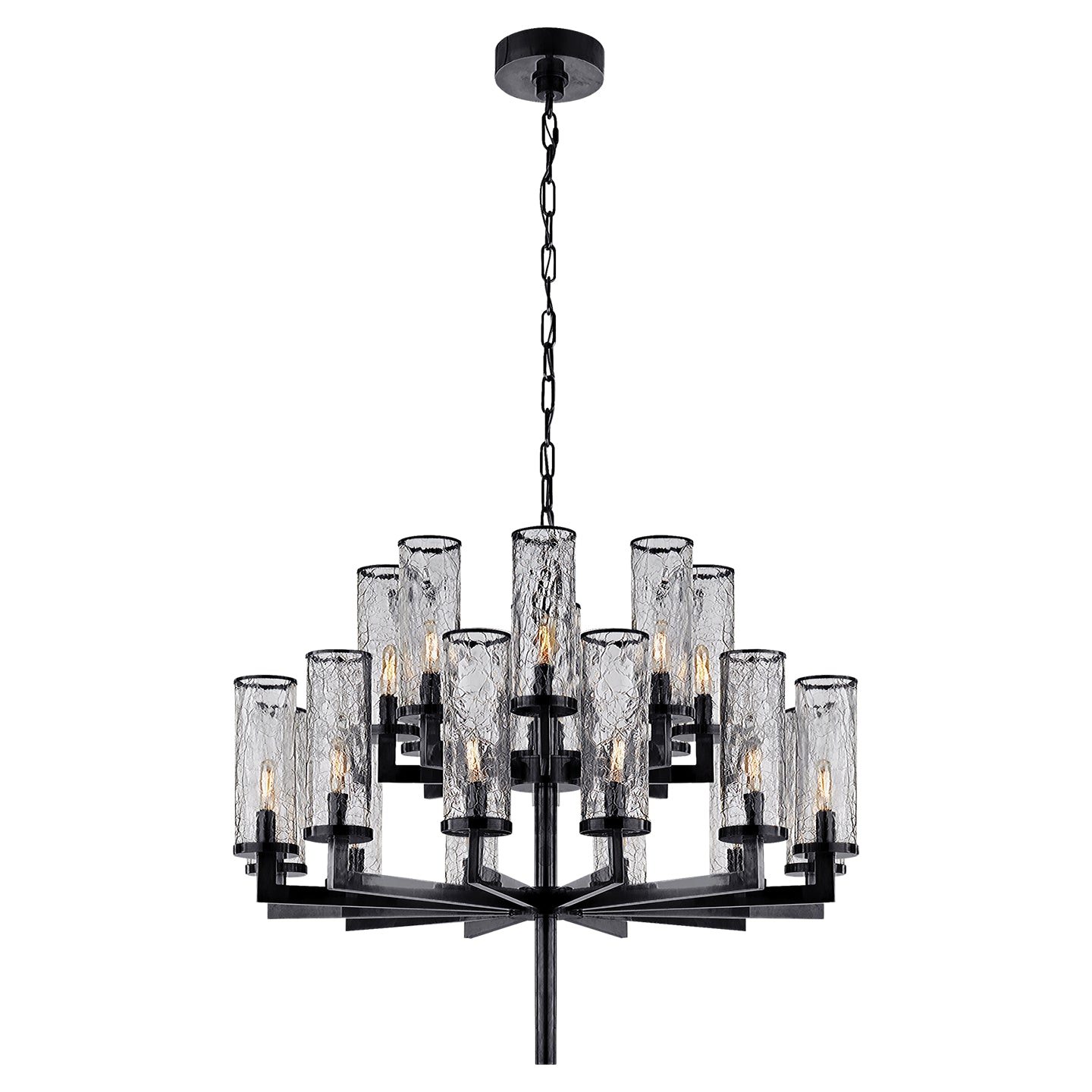 Visual Comfort Signature Canada - KW 5201BZ-CRG - 20 Light Chandelier - Liaison - Bronze