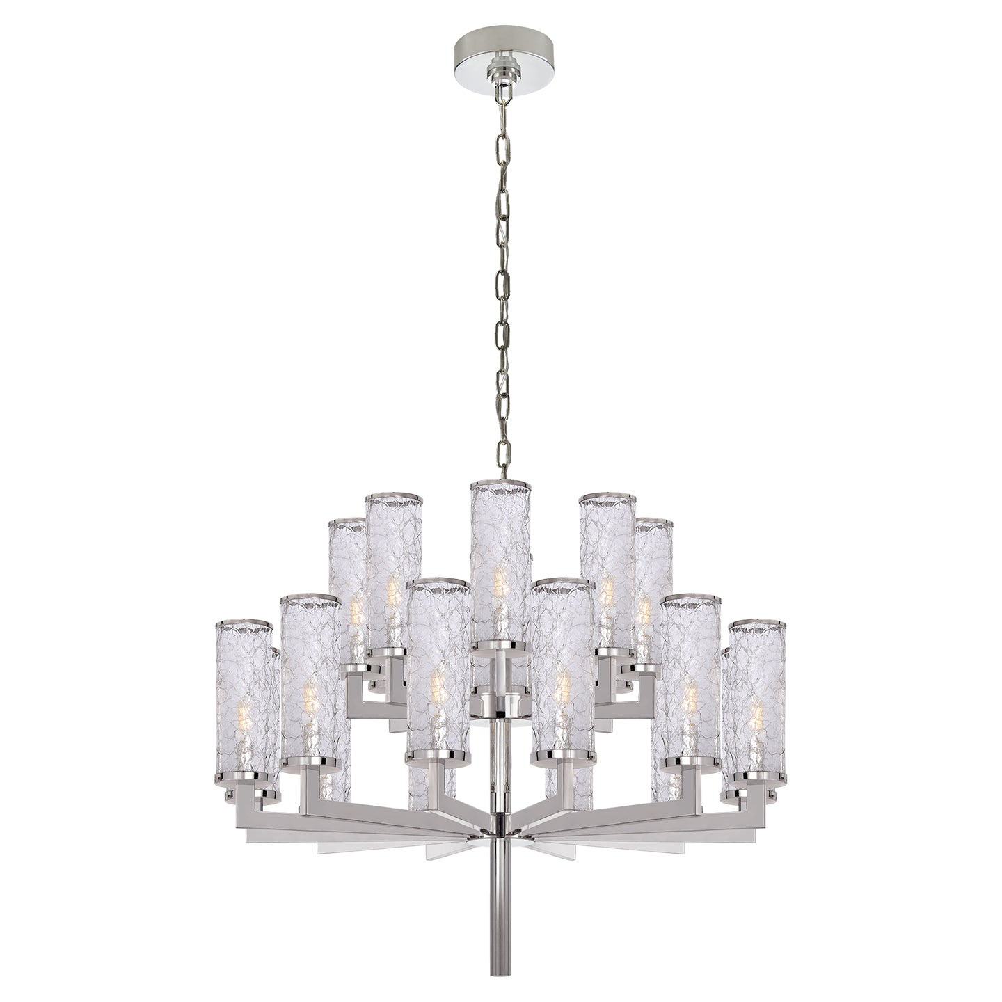 Visual Comfort Signature Canada - KW 5201PN-CRG - 20 Light Chandelier - Liaison - Polished Nickel