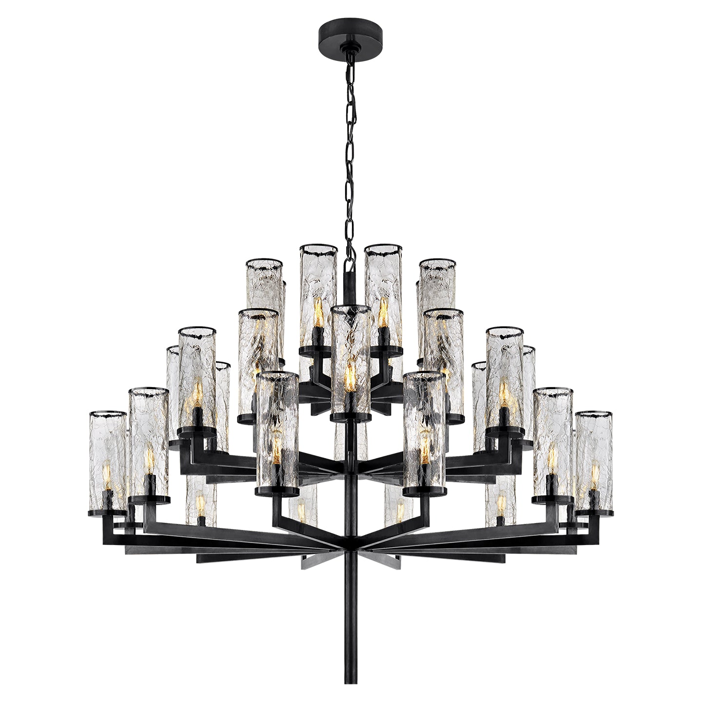 Visual Comfort Signature Canada - KW 5202BZ-CRG - 32 Light Chandelier - Liaison - Bronze