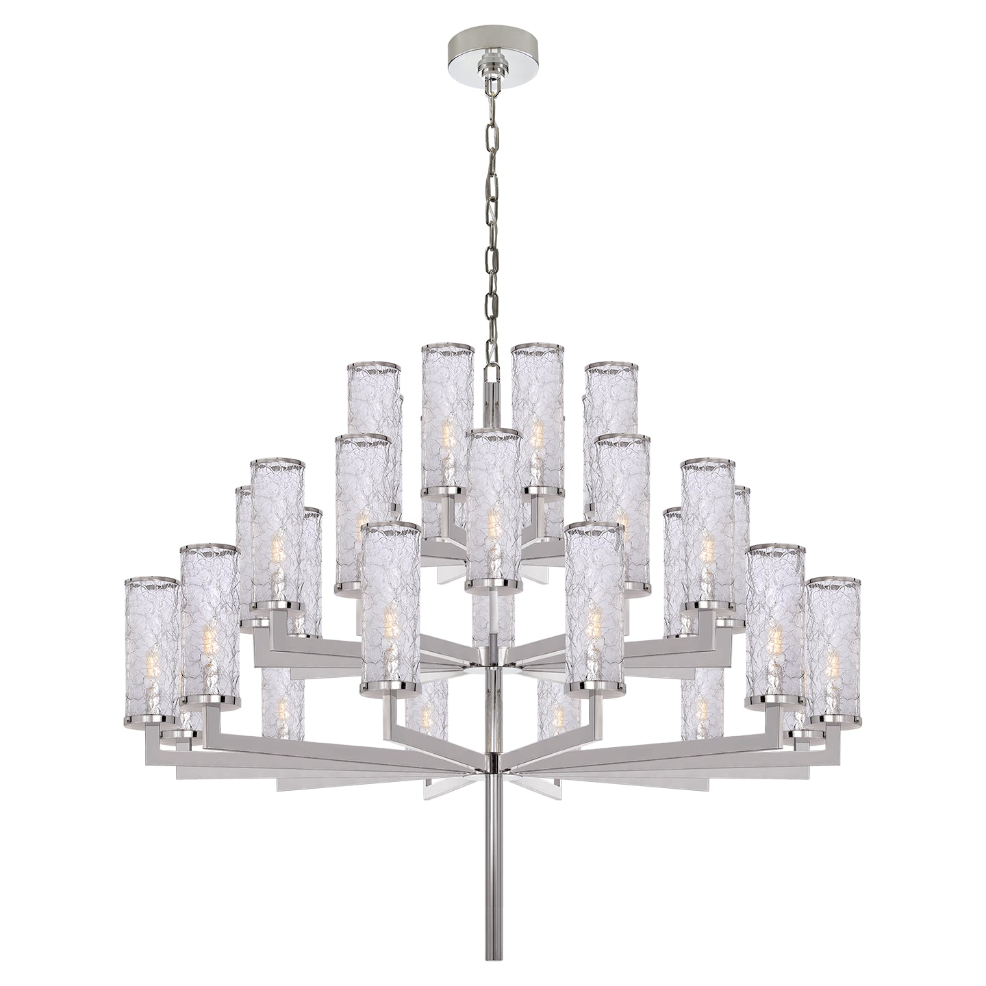 Visual Comfort Signature Canada - KW 5202PN-CRG - 32 Light Chandelier - Liaison - Polished Nickel