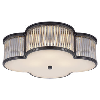 Basil Three Light Flush Mount