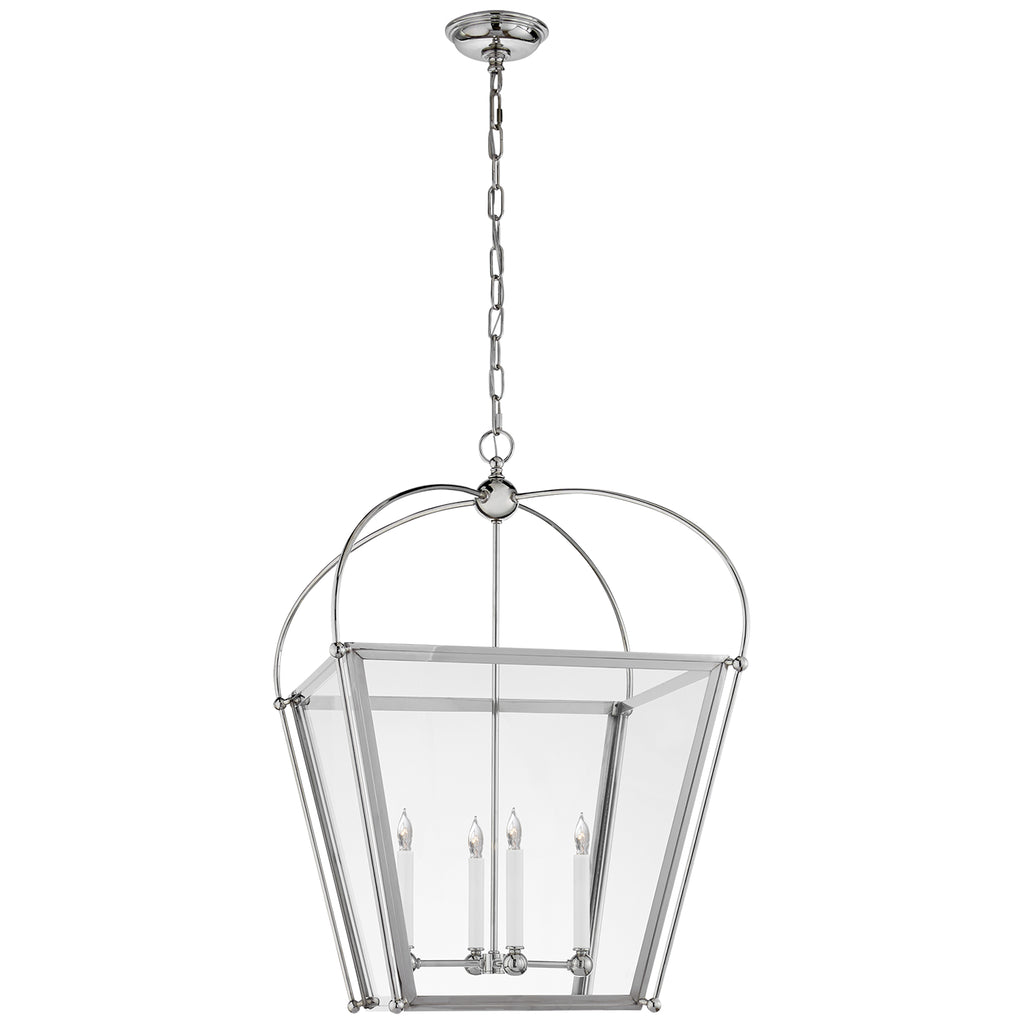 Visual Comfort Signature Canada - CHC 3439PN-CG - Four Light Lantern - Riverside - Polished Nickel