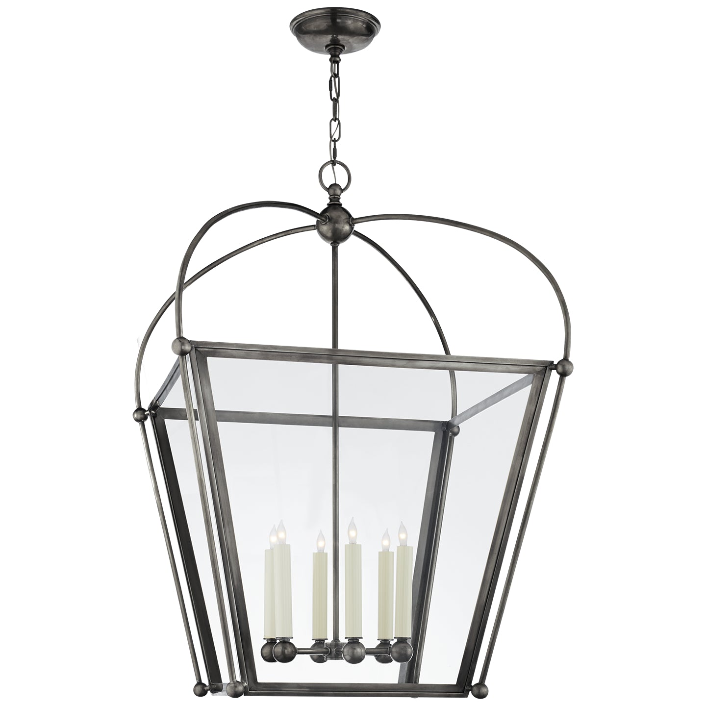 Visual Comfort Signature Canada - CHC 3440BZ-CG - Six Light Lantern - Riverside - Bronze