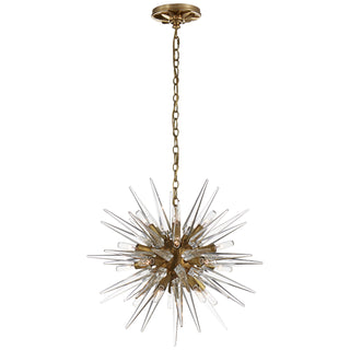 Visual Comfort Signature Canada - CHC 5286AB-CA - 20 Light Chandelier - Quincy - Antique-Burnished Brass