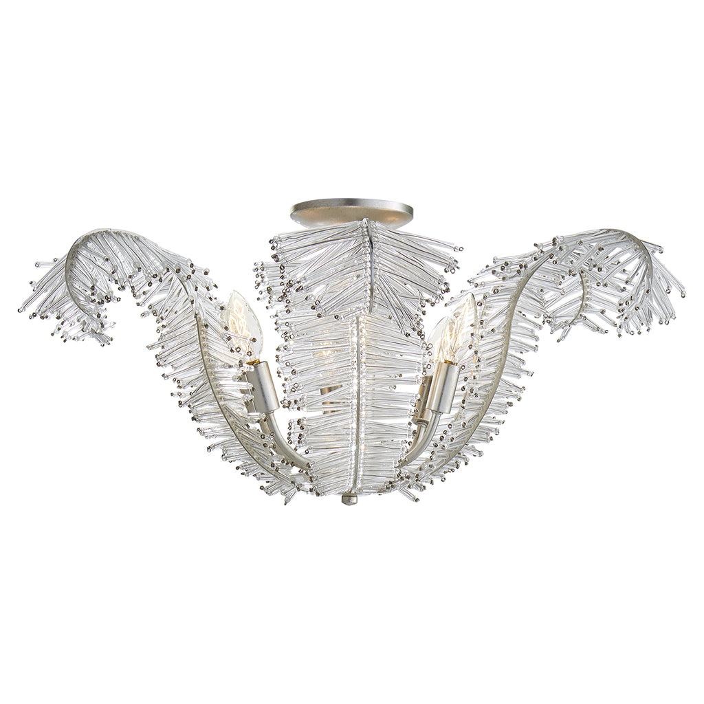Calais Six Light Semi Flush Mount