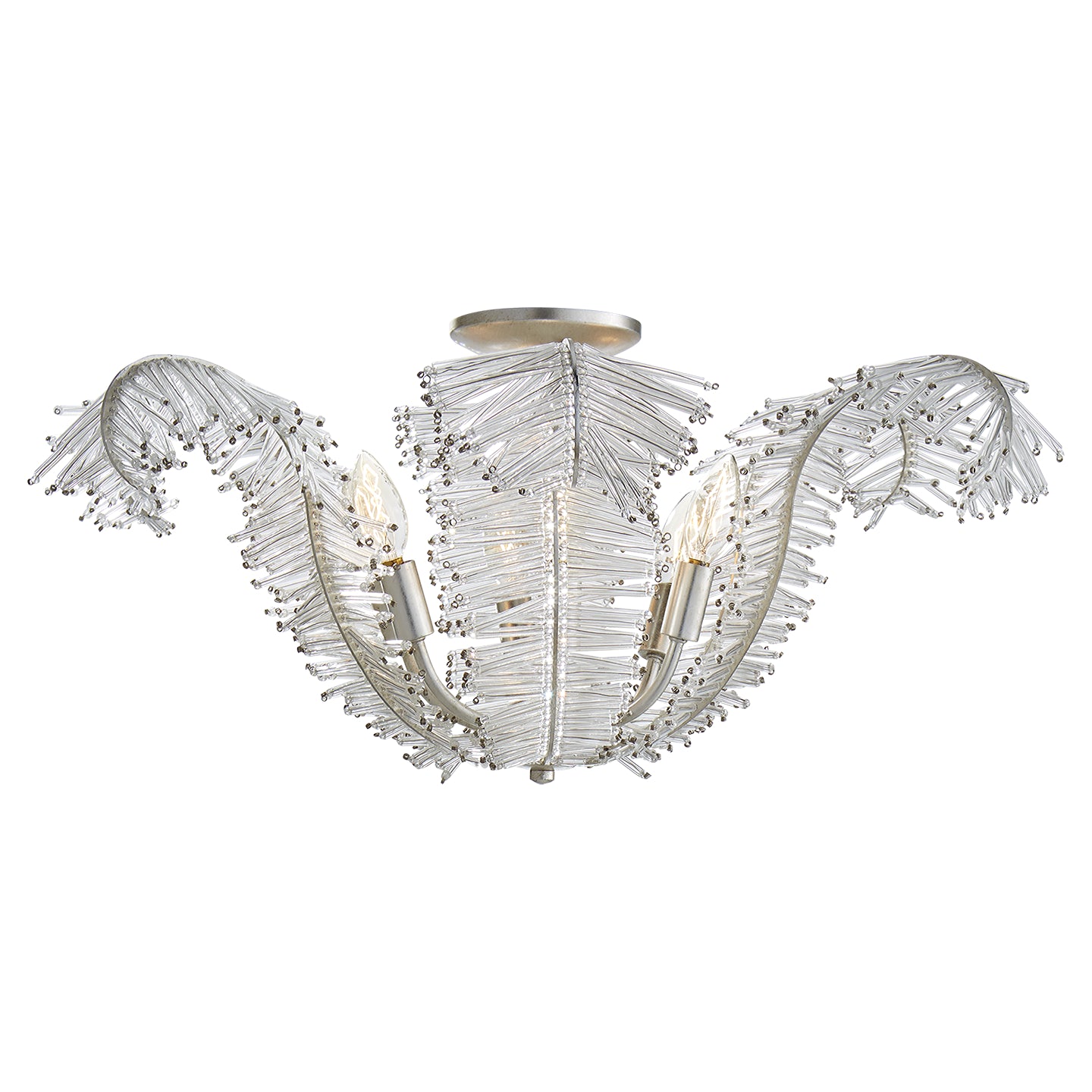 Calais Six Light Semi Flush Mount