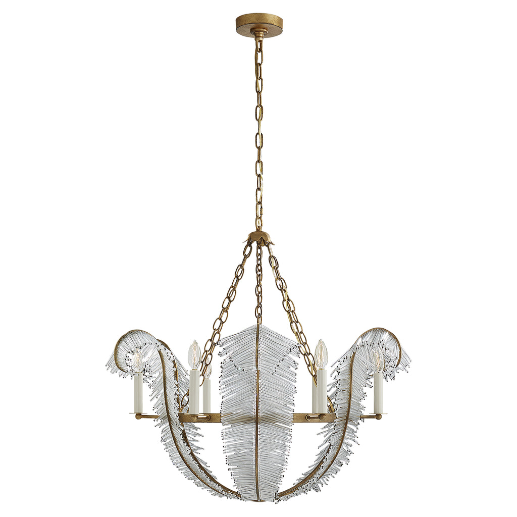 Visual Comfort Signature Canada - NW 5051GI - Six Light Chandelier - Calais - Gilded Iron