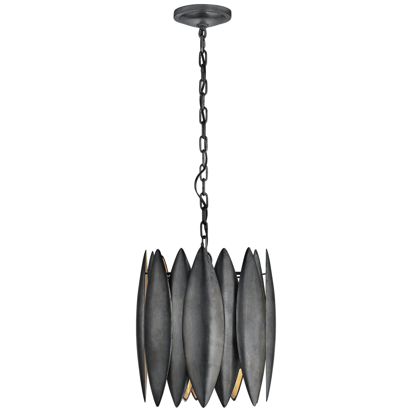 Visual Comfort Signature Canada - S 5047AI - Four Light Chandelier - Hatton - Aged Iron