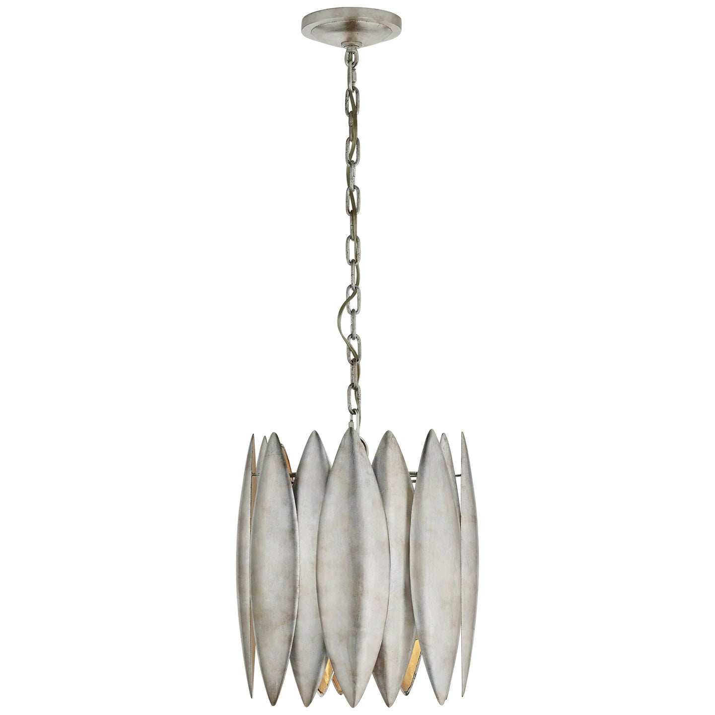 Visual Comfort Signature Canada - S 5047BSL - Four Light Chandelier - Hatton - Burnished Silver Leaf