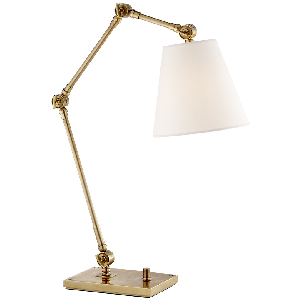 Visual Comfort Signature Canada - SK 3115HAB-L - One Light Task Lamp - Graves - Hand-Rubbed Antique Brass