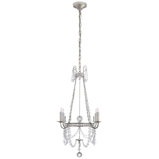 Visual Comfort Signature Canada - SP 5030BSL-CG - Four Light Chandelier - Sharon - Burnished Silver Leaf