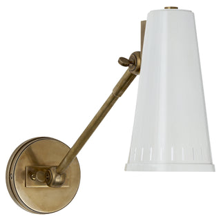 Visual Comfort Signature Canada - TOB 2065HAB-AW - One Light Wall Sconce - Antonio - Hand-Rubbed Antique Brass